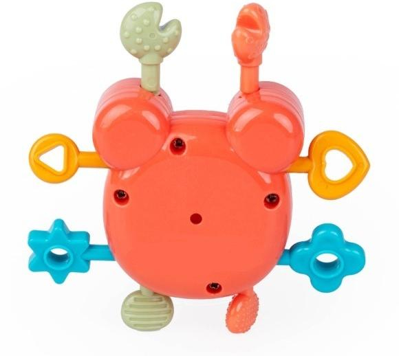 Senzorická hračka Krab s chrastícími prvky, TULIFUN