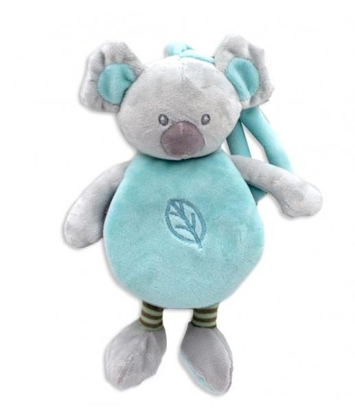 Tulilo Závěsná plyšová hračka Koala, 21 cm - mátová