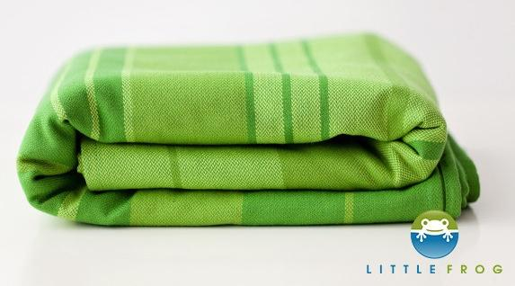 Little FROG Tkaný šátek na nošení dětí - BERYL - XL (42)