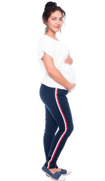 Těhotenské tepláky/kalhoty Tommy, granátové, vel. XL - XL (42) - S - S (36)