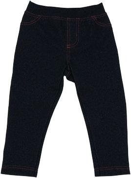 Bavlněné jednobarevné legíny - jeans, vel. - 80 - 80 (9-12m)