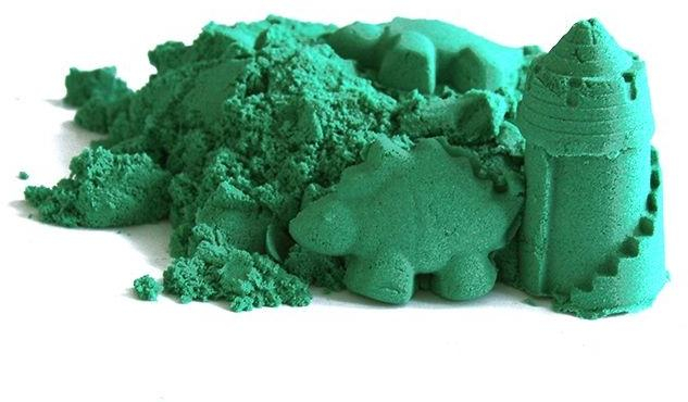 Adam Toys, Kinetický písek - zelený - 2kg