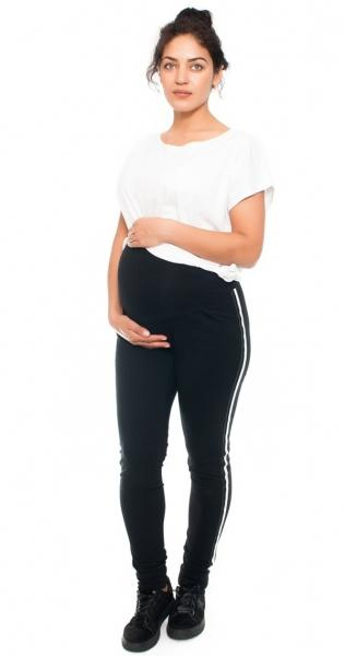 Těhotenské tepláky/kalhoty Tommy, černé, vel. XL - XL (42)
