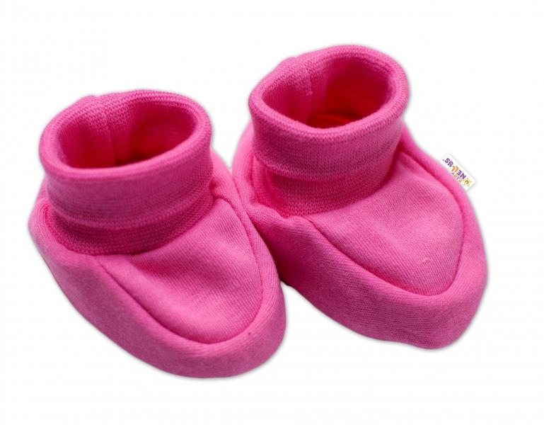 Kojenecké botičky, ponožtičky Sweet Little Princess, růžové - 56-62 (0-3m)