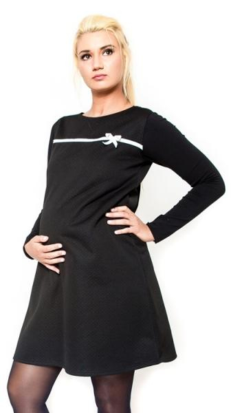 Těhotenské šaty/tunika DIOR - černé - L/XL