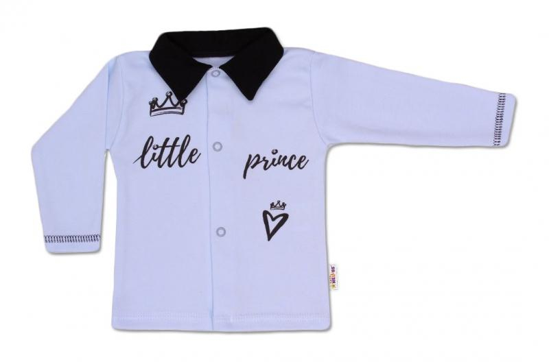 Bavlněná košilka Little Prince - modrá, vel. 62 - 62 (2-3m)