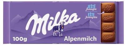 Milka mléčná čokoláda 100g