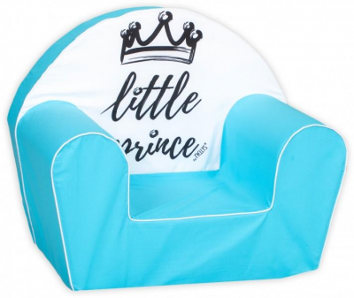 Dětské křesílko LUX Little Prince modré
