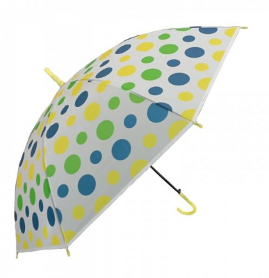 Dětský holový deštník Puntík - žlutá, zelená, modrá, Tulimi
