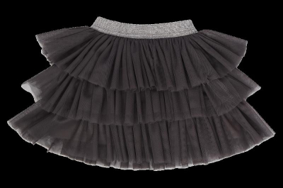 Kojenecká tylová sukně, Gepardík - grafitová - 74-80 (9-12m)