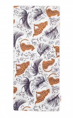 Mušelínová plenka 70 x 80 cm, Gepard, bílá - 1 ks