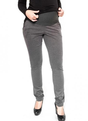 Těhotenské kalhoty - NINA šedá - XL (42)