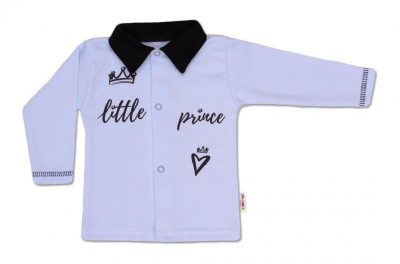 Bavlněná košilka Little Prince - modrá - 56 (1-2m)