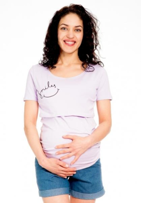 Těhotenské kraťasy Jeans - sv. modrá, vel. S - S (36)