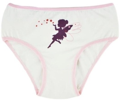 Dívčí bavlněné kalhotky, Strawberry- 3ks v balení - růžová/bílá/mátová, vel. 110/116 cm - 110-116 (4-6r)