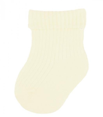 Kojenecké ponožky, ecru, vel. - 6-9m - 68-74 (6-9m)