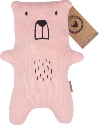 Mazlíček, hračka pro miminka Midi Bear 36 cm, růžový