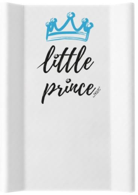Přebalovací podložka , měkká, vyvýšené boky, Little Prince, 50 x 70cm, bílá, Nellys