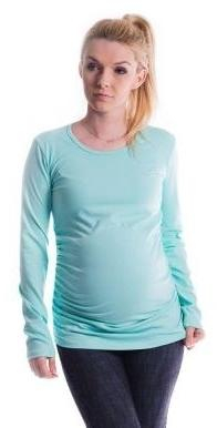 Těhotenské triko ELLIS - máta - L/XL