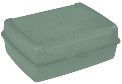 Svačinkový box Sandwich klick-box - midi 1 l, zelený