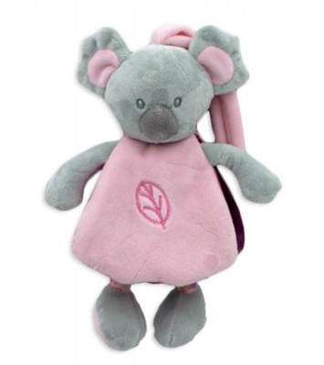 Tulilo Závěsná plyšová hračka Koala, 21 cm - růžová