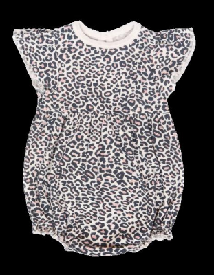 Body s nohavičkami Gepardík, bíle se - vzorem - 68 (3-6m)