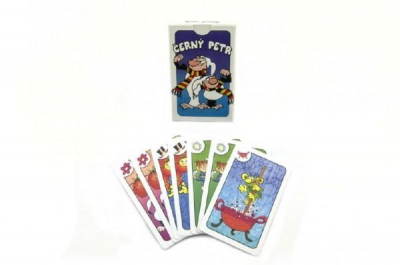 Černý Petr Pojď s námi do pohádky společenská hra - karty v papírové krabičce 6x9x1,5