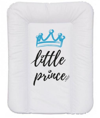 Přebalovací podložka, měkká, Little Prince, 70 x 50cm, bílá